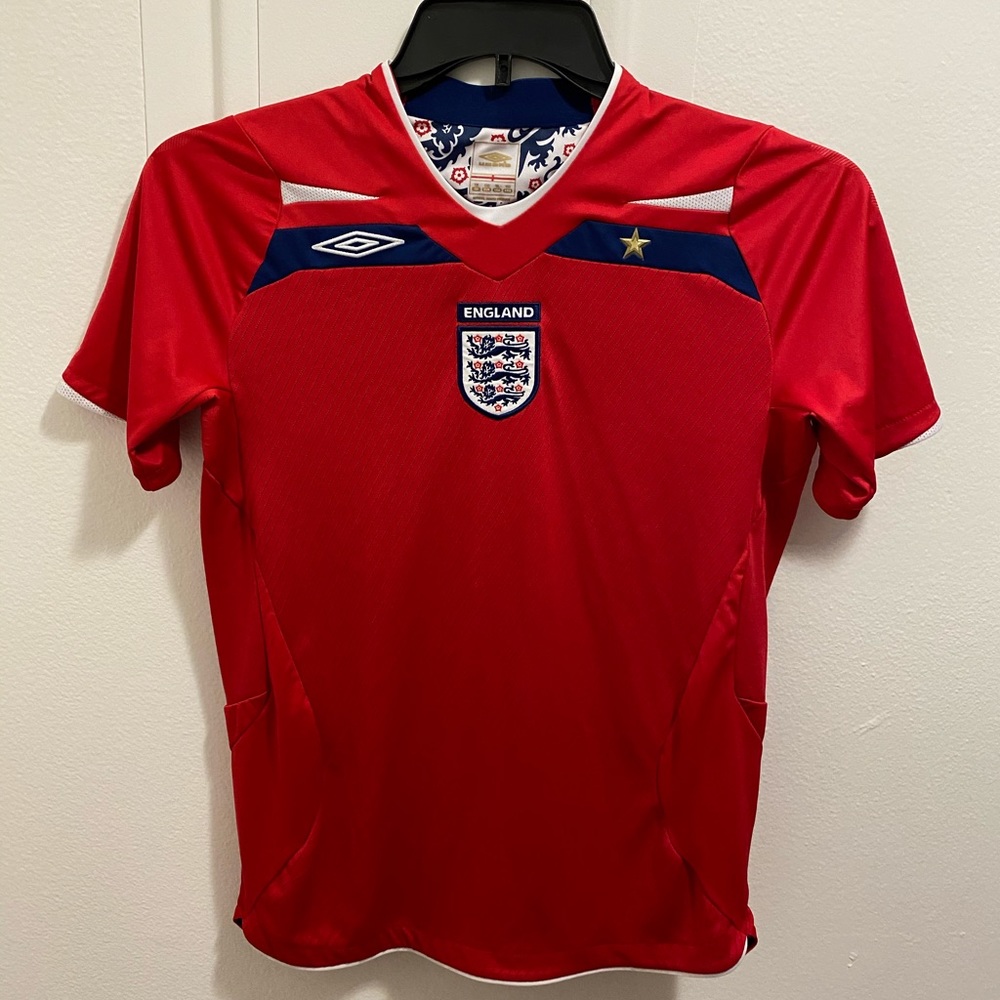 Official Umbro England Soccer Football Jersey
